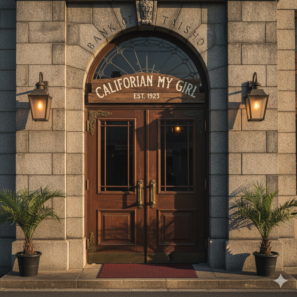 建物の正面ドア